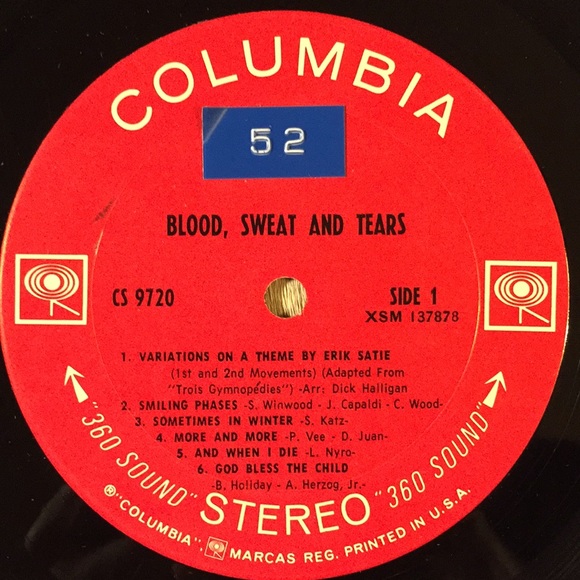 Blood, Sweat & Tears - (Selftitled Debut) Vinyl LP - Picture 4 of 5